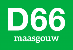 Logo D66 Maasgouw